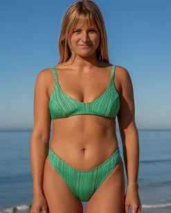 Bobby Bikini Top - Coastal Rib