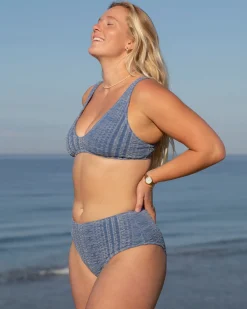 Brasilia High Waist Bikini Bottom - Petra