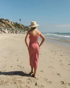 Delilah Dress - Flamingo
