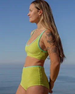 Flor Bikini Bottom - Greeno