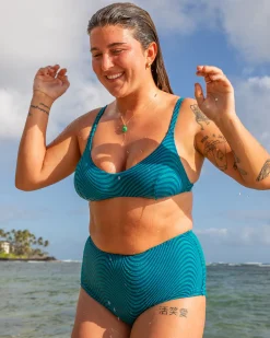 Flor Bikini Bottom - Lava