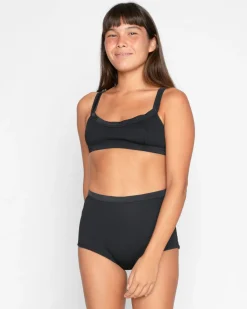 Flor Bikini Top - Jet