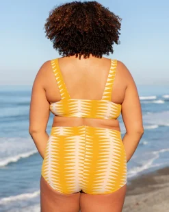 Georgia Bikini Top - Areia Gold