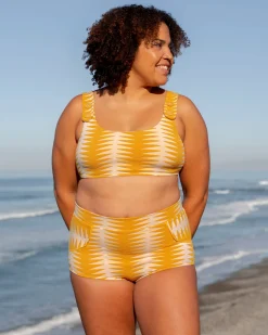Georgia Bikini Top - Areia Gold