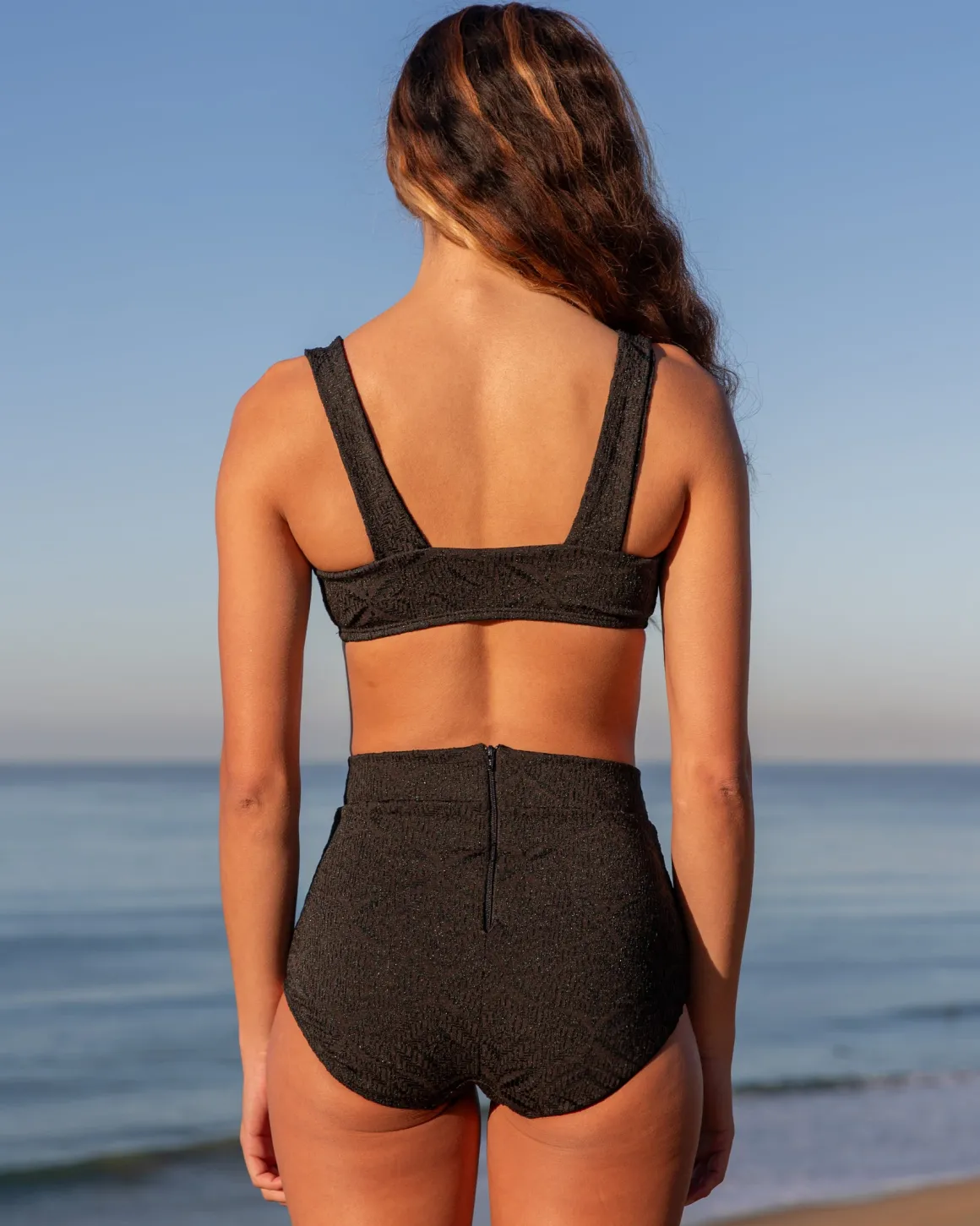 Georgia Bikini Top - Licorice