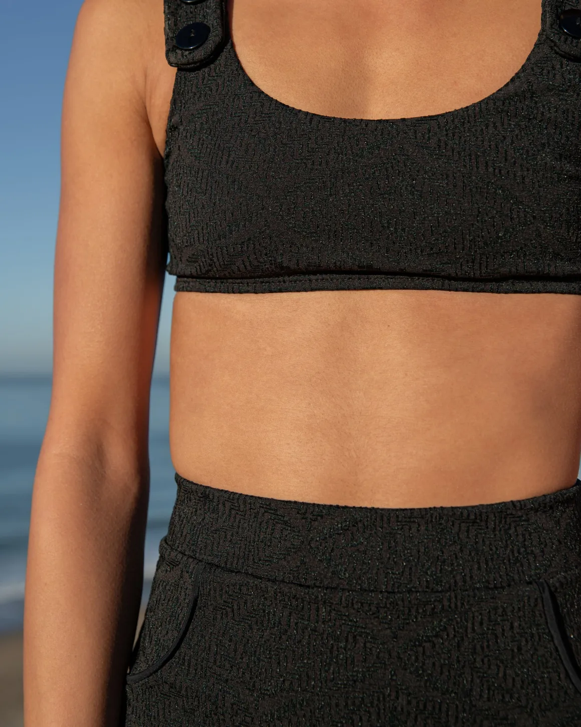 Georgia Bikini Top - Licorice