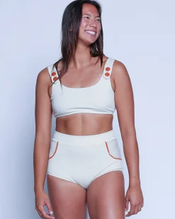 Georgia Bikini Top - Pebble