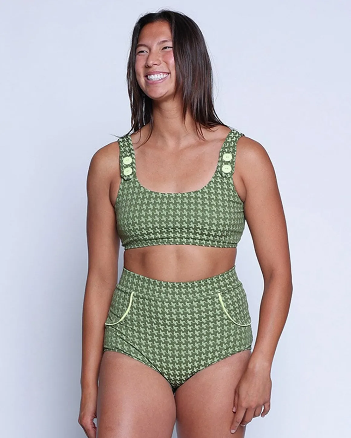 Georgia Bikini Top - Shamrock