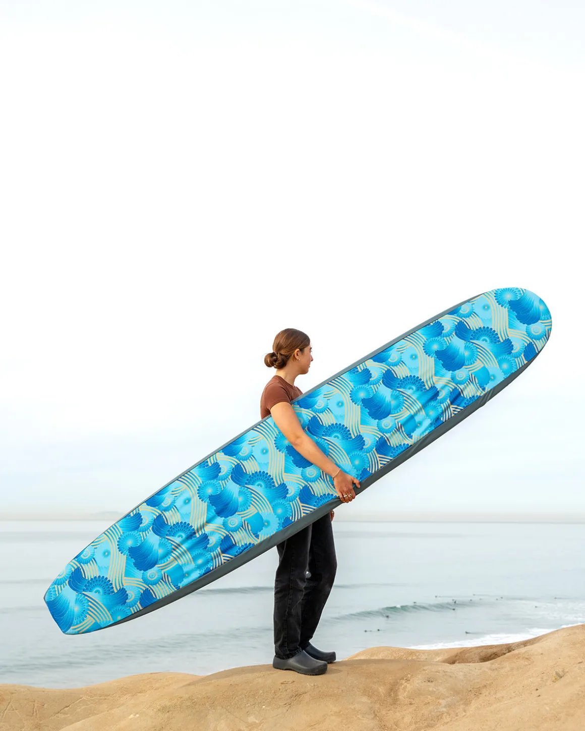 Longboard Cover - Seaflower