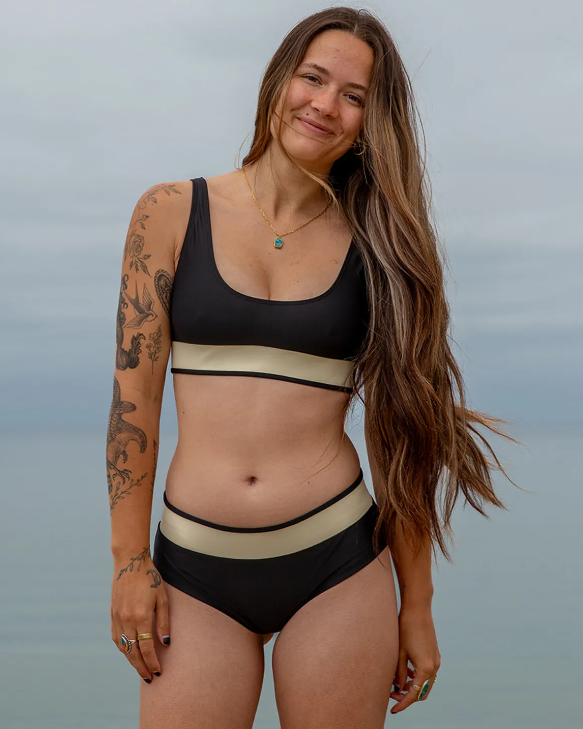 Naya Bikini Top - Black