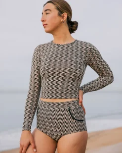Palomar Crop Top Rashguard - Aries