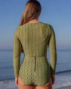 Palomar Crop Top Rashguard - Ecuador