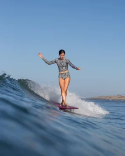 Palomar Crop Top Rashguard - Night Glide