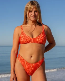 Phoebe Bikini Bottom - Cherry Rib