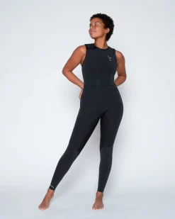 Sydney 2mm Yulex Long Jane - Black
