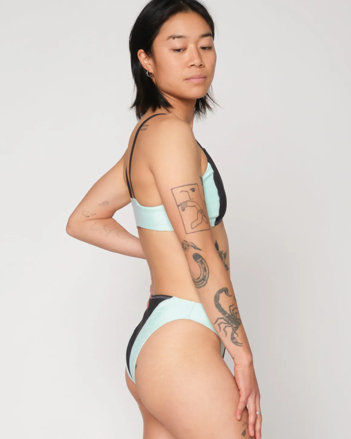 Vega Bikini Bottom - Black Ice